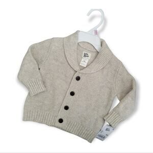 Oshkosh baby B'gosh shawl collar cardigan Size 9 months